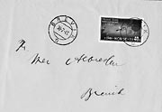  Figur 6    Minnefrimerket for nordsj&oslash;ferden i 1914