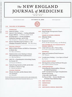 Artikkelen ble publisert f&oslash;rst p&aring; nett 2.9. og p&aring; papir 25.9. 2008 i New England Journal of Medicine (www.nejm.org), som er&hellip;