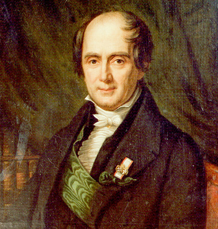 Figur 1  Jacob Aall (1773&thinsp;&ndash;&thinsp;1844). Maleri av Johan G&oslash;rbitz, 1839, privat eie
