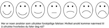 Figur 4   Instrumentet Faces Scale