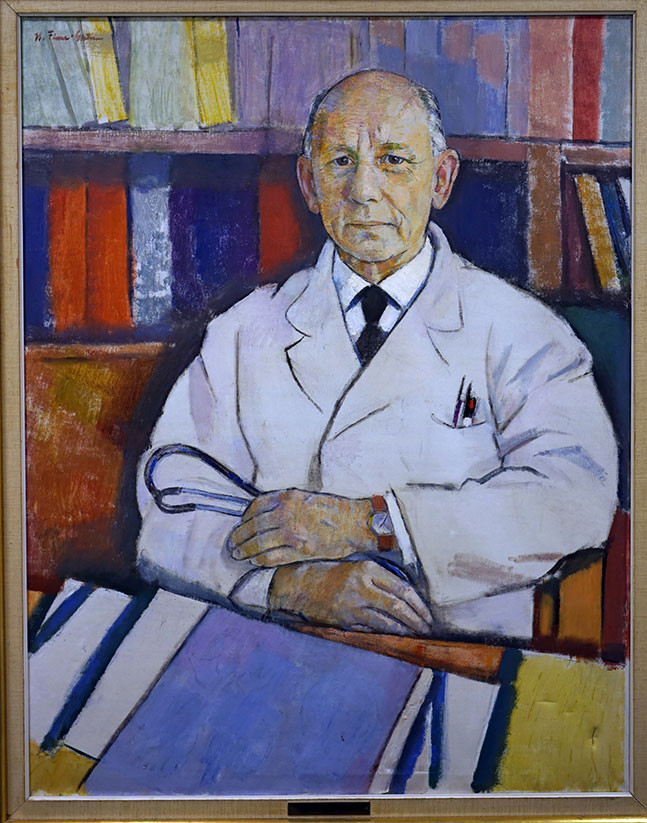Figure 1 Anton Jervell (1901&ndash;87), painted by Hans Finne-Gr&oslash;nn (1903&ndash;2001) in 1967. The painting is on display in Building 3 &hellip;