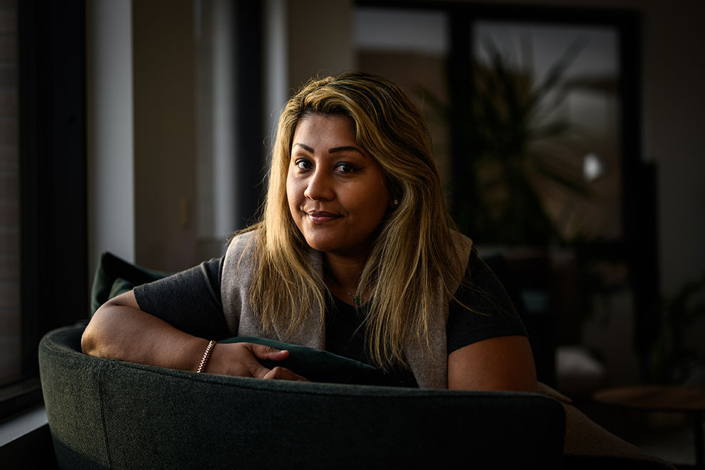 FOREDRAG: Ishita Barua er ettertraktet som foredragsholder, ogs&aring; utenfor medisinen. Foto: John Trygve Tollefsen
