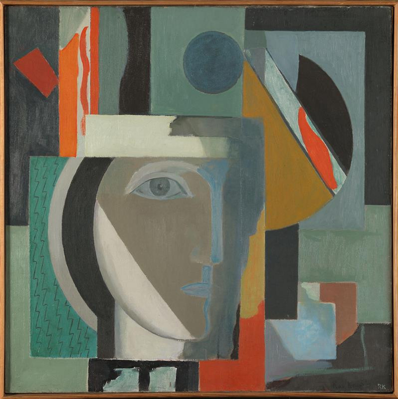 Ragnhild Kaarb&oslash;, Komposisjon med hode, ca. 1925