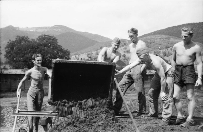 SS training camp St Andreas in Sennheim (Cernay), France. Date unknown. Photo: Hans Trygve Tveten (1918&ndash;99)/ARKIVET Peace&hellip;