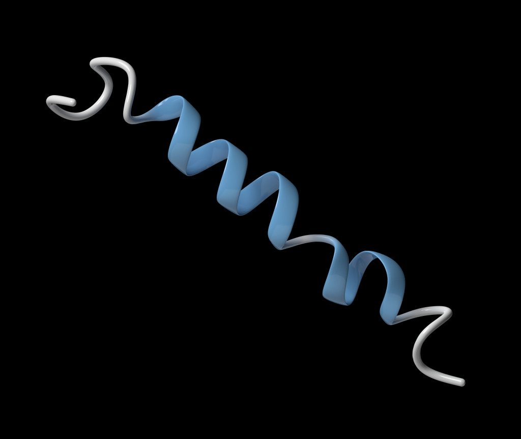 GLP1-molekyl. Illustrasjonsfoto: Science Photo Library / NTB